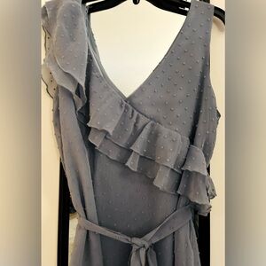 Maurice’s gray blue sleeveless dress. size XL